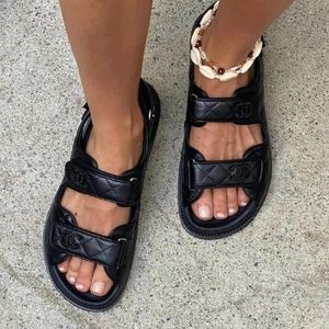 Chanel 2021 Dad Sandals Brand New